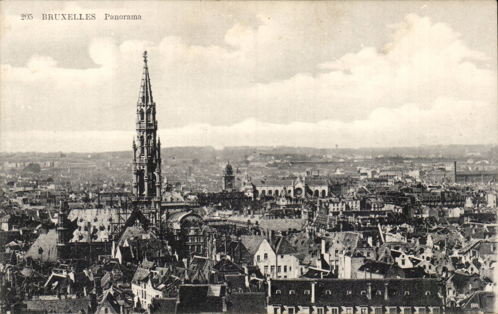 Belgie Belgium Brussels CPA Panorama