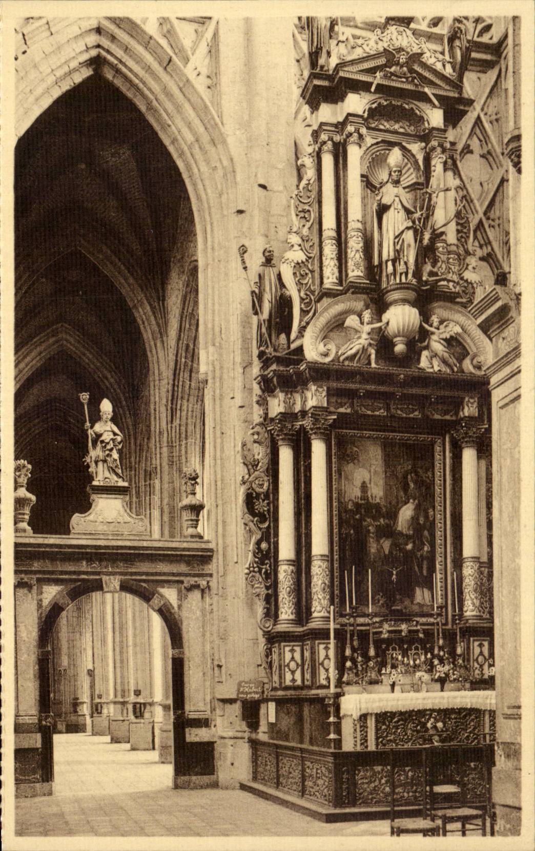 Belgie Belgium CPA St Hubert the basilica