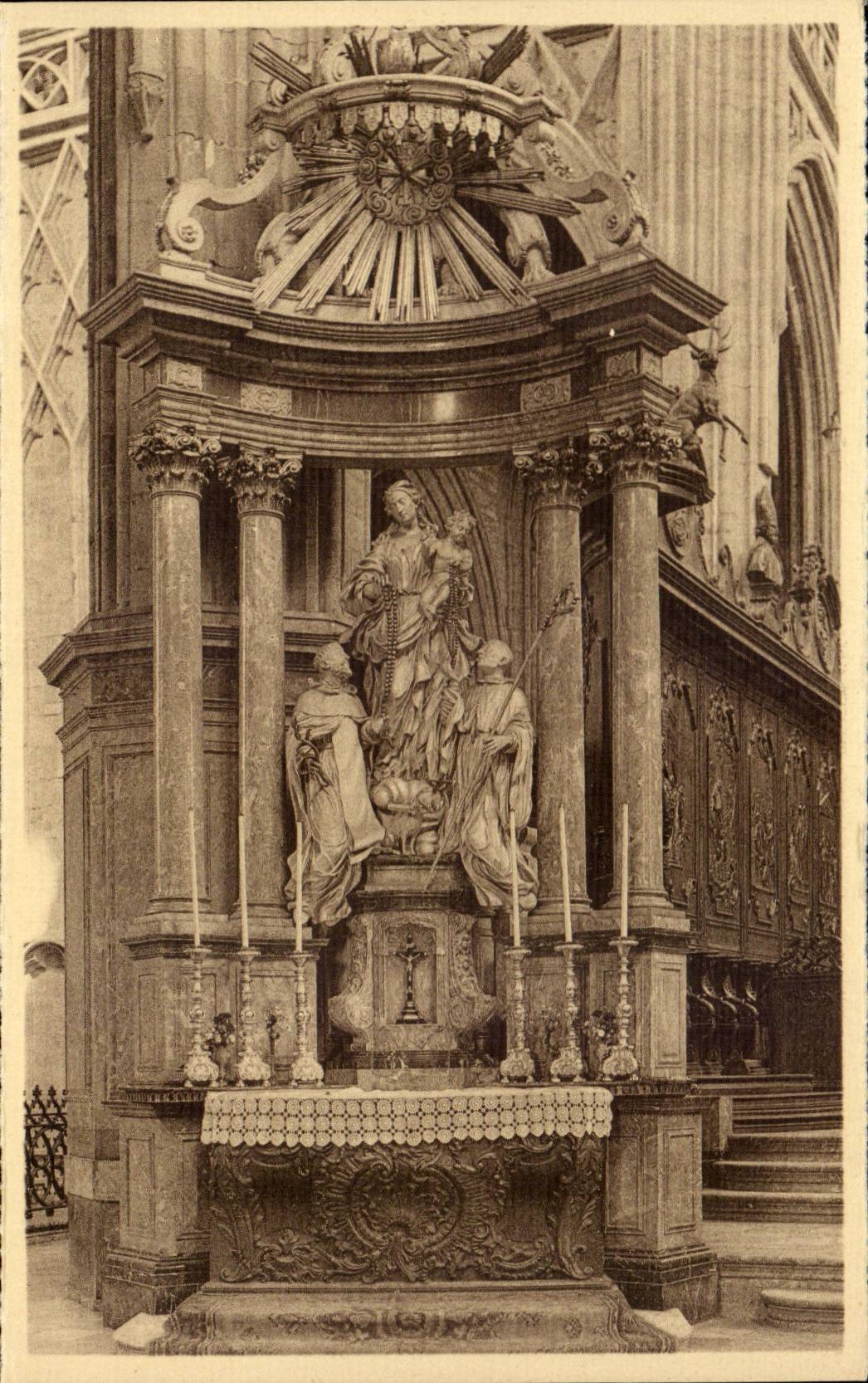 Belgie Belgium CPA St Hubert the basilica