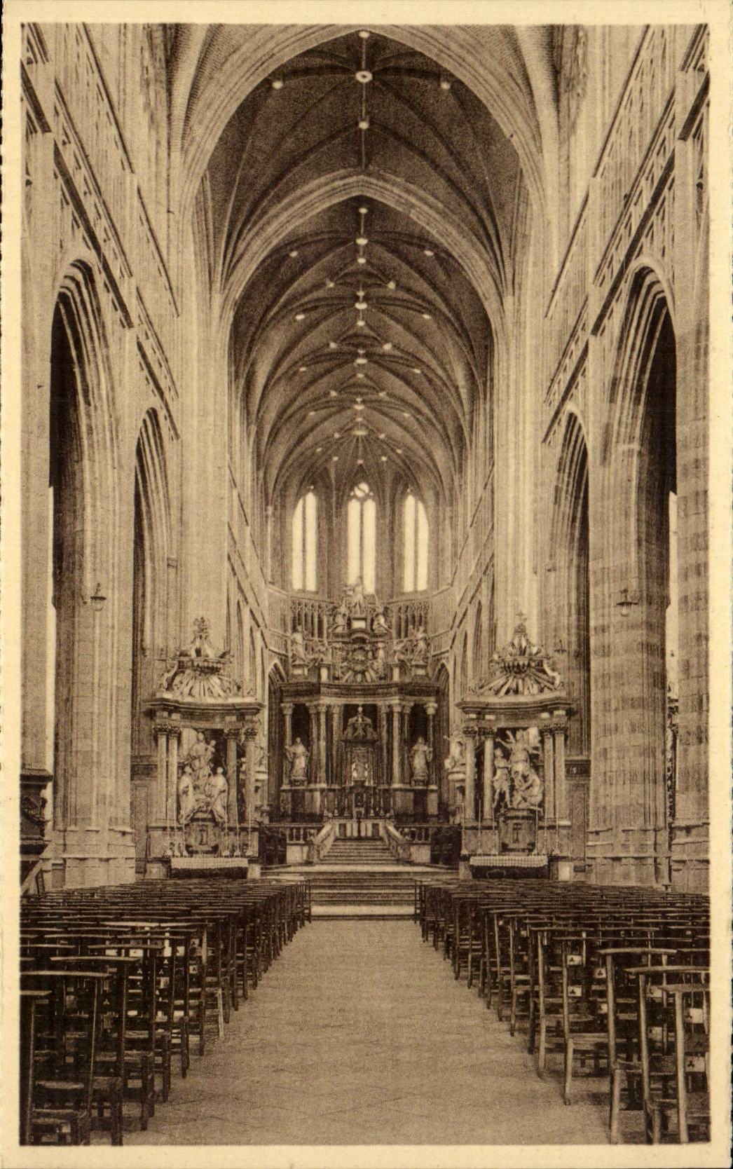 Belgie Belgium CPA St Hubert the basilica