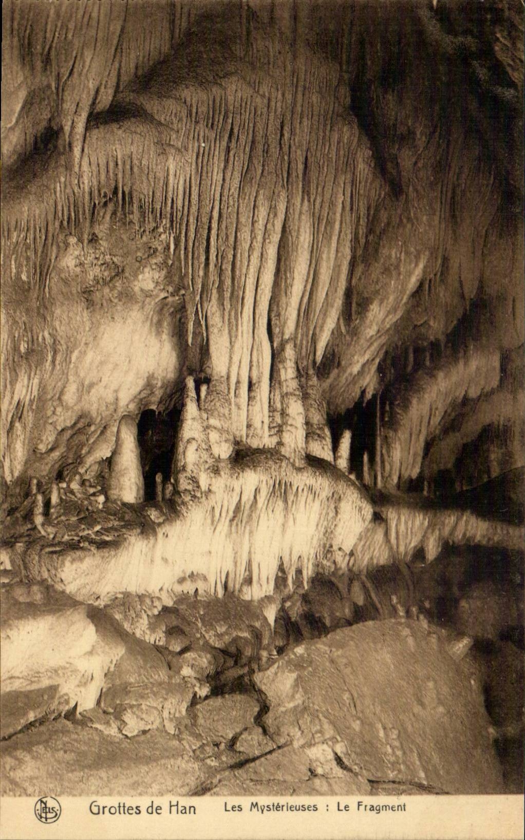 Belgium Caves of Han Mysterious the fragment