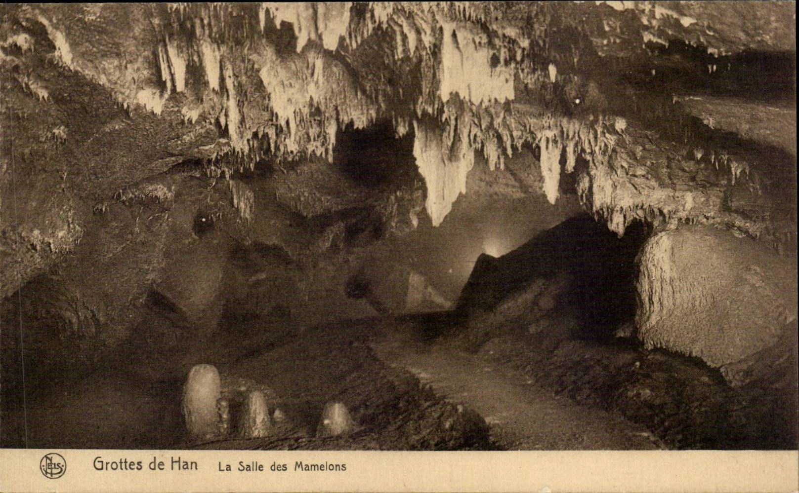 Belgium Caves of Han the room of the nipples