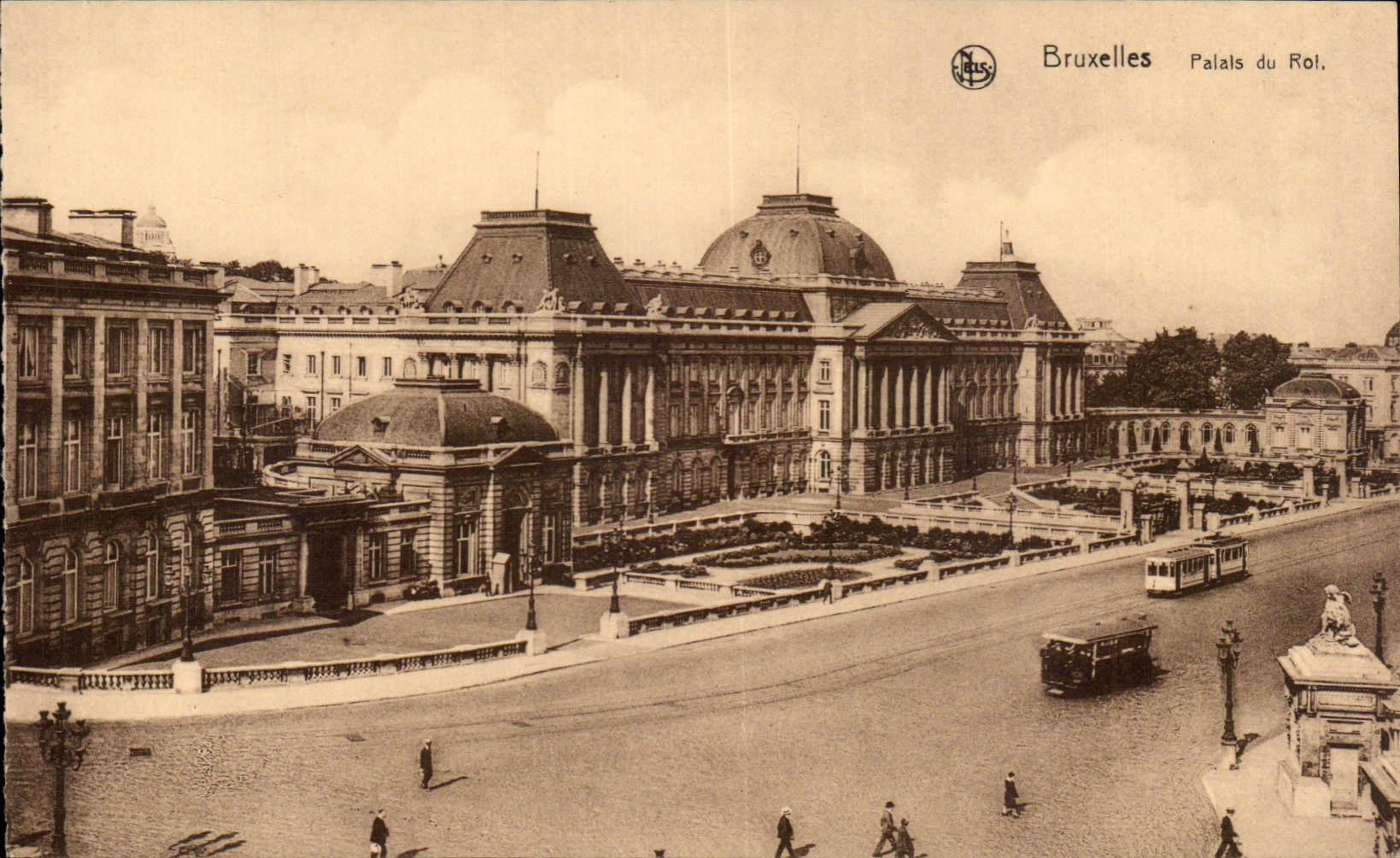 CPA Belgium Brussels palate of the king