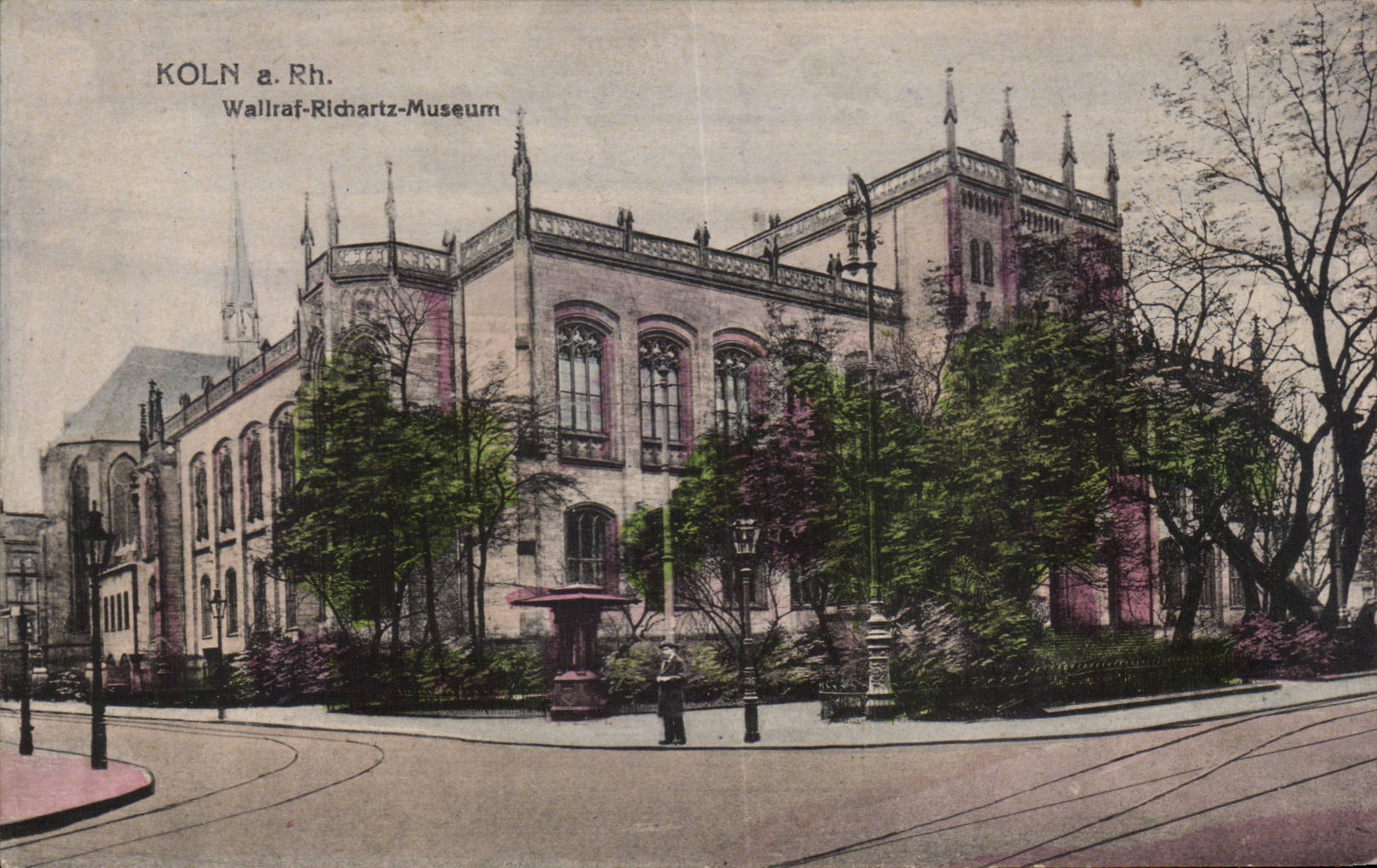 CPA Koln has Rhein Wallraf Richartz Museum