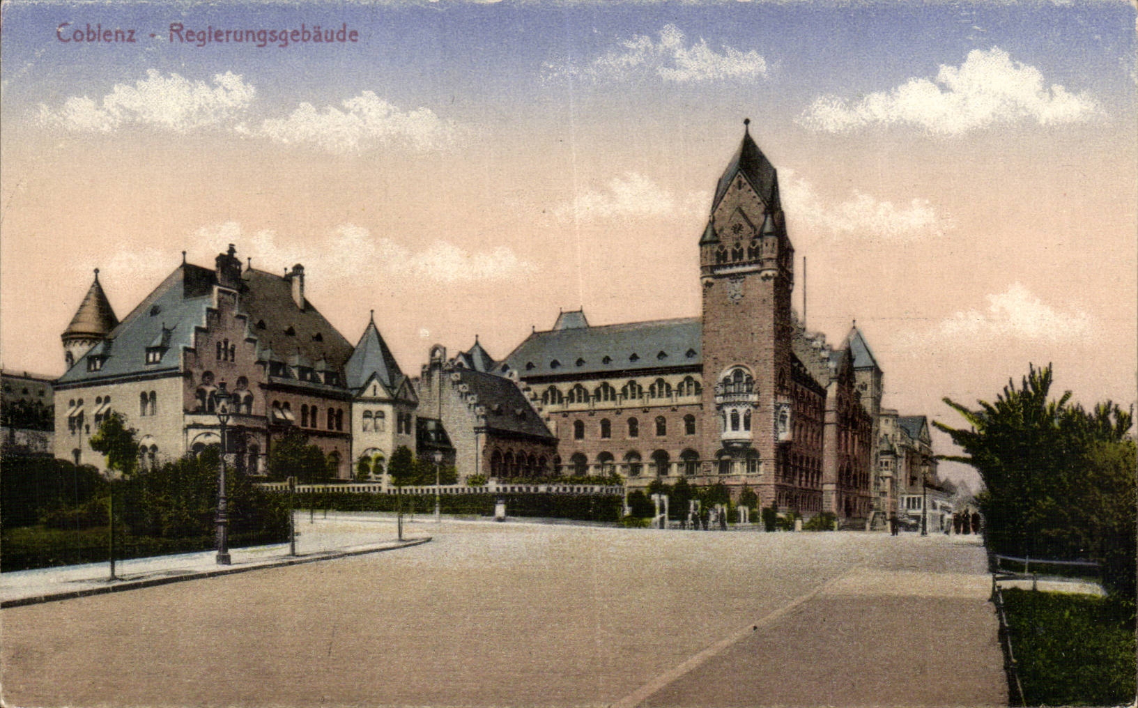 CPA Coblenz Reglerungsgebaude