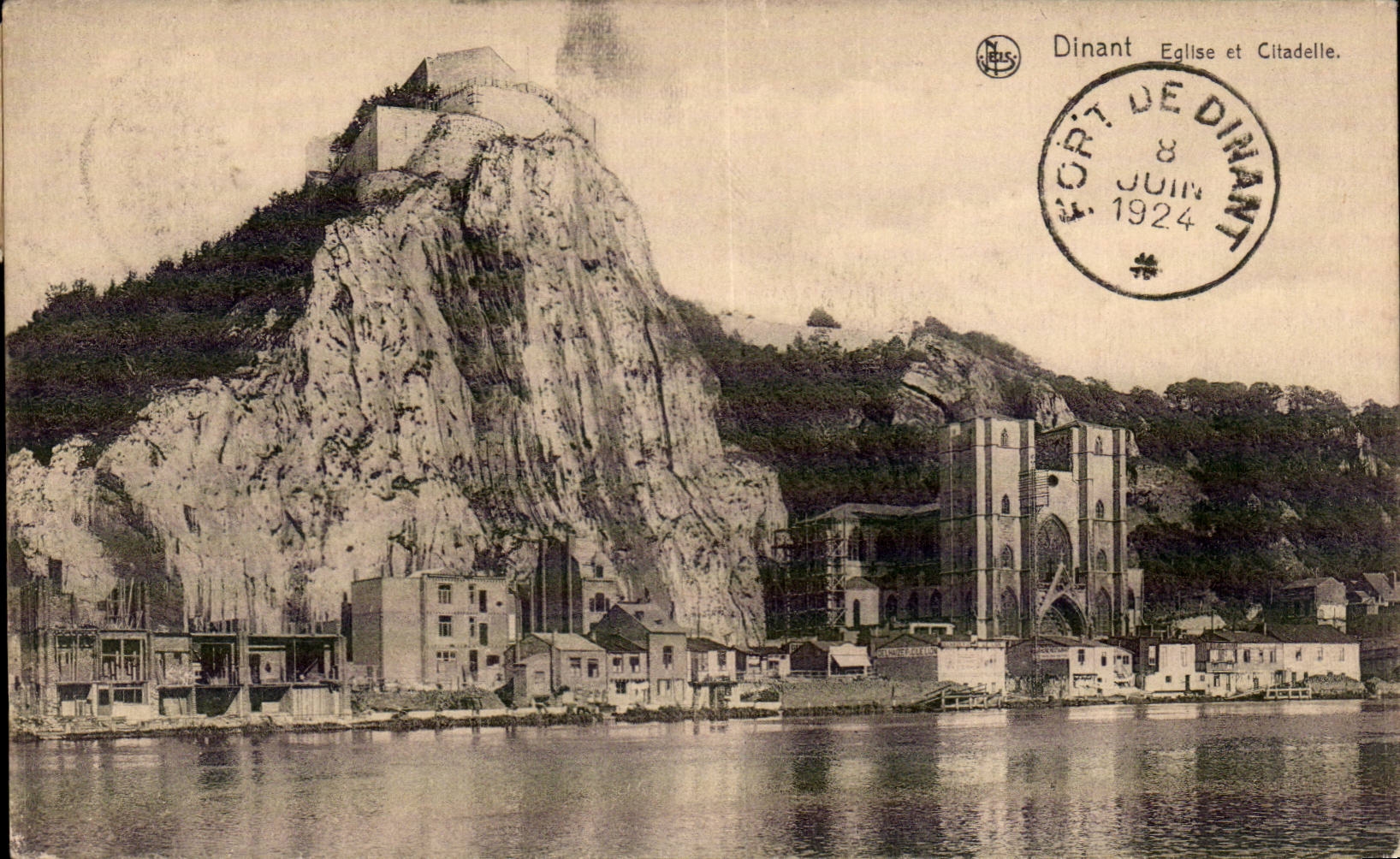 Speisen der CPA Kirche und der Zitadelle