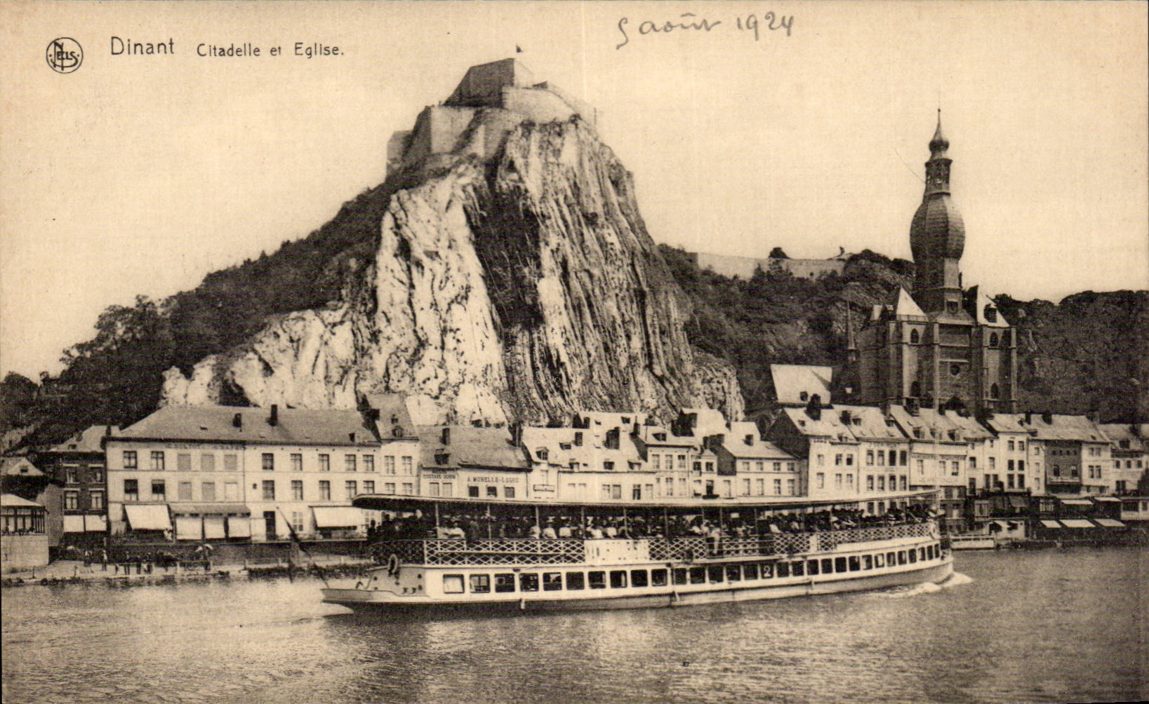 CPA speisen die Zitadelle und die Kirche