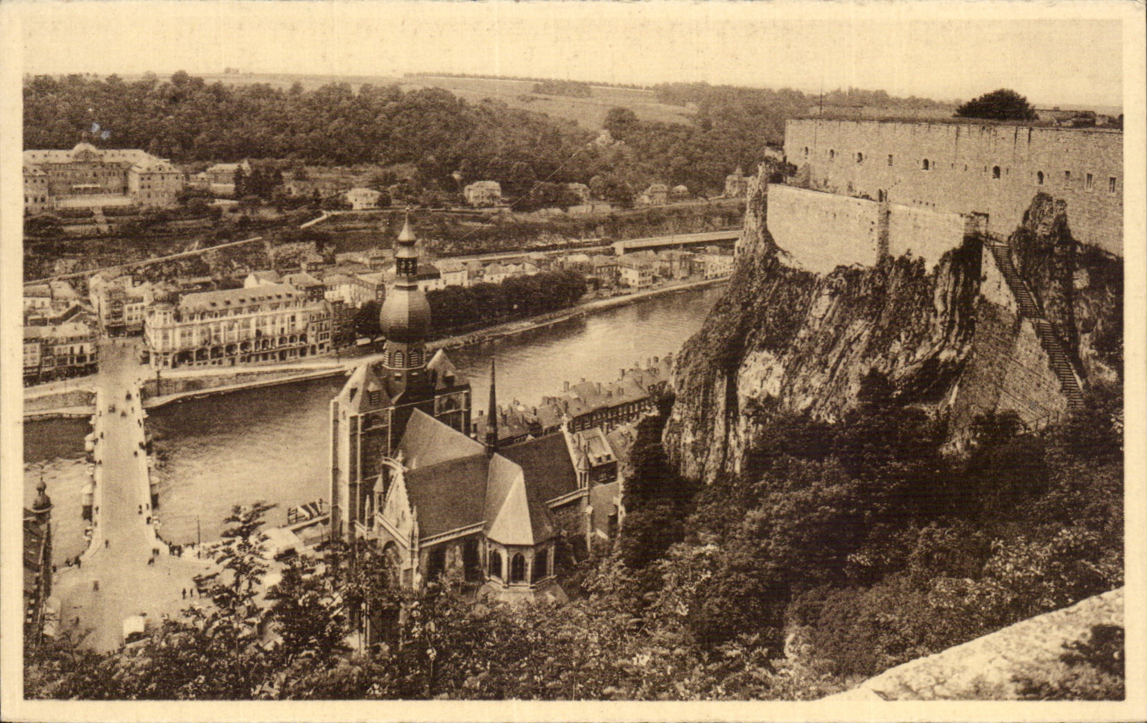 CPA Dining Seen from on the glacis of the citadel