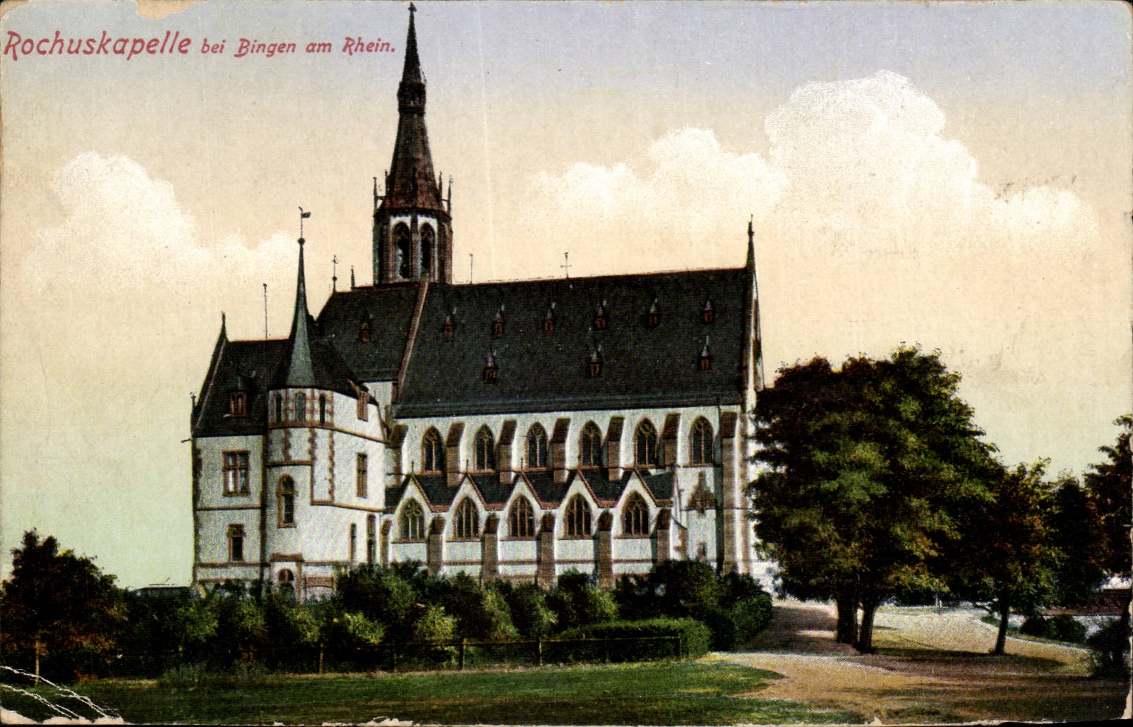 CPA Rochuskapelle EIB Bingen amndt Rhein