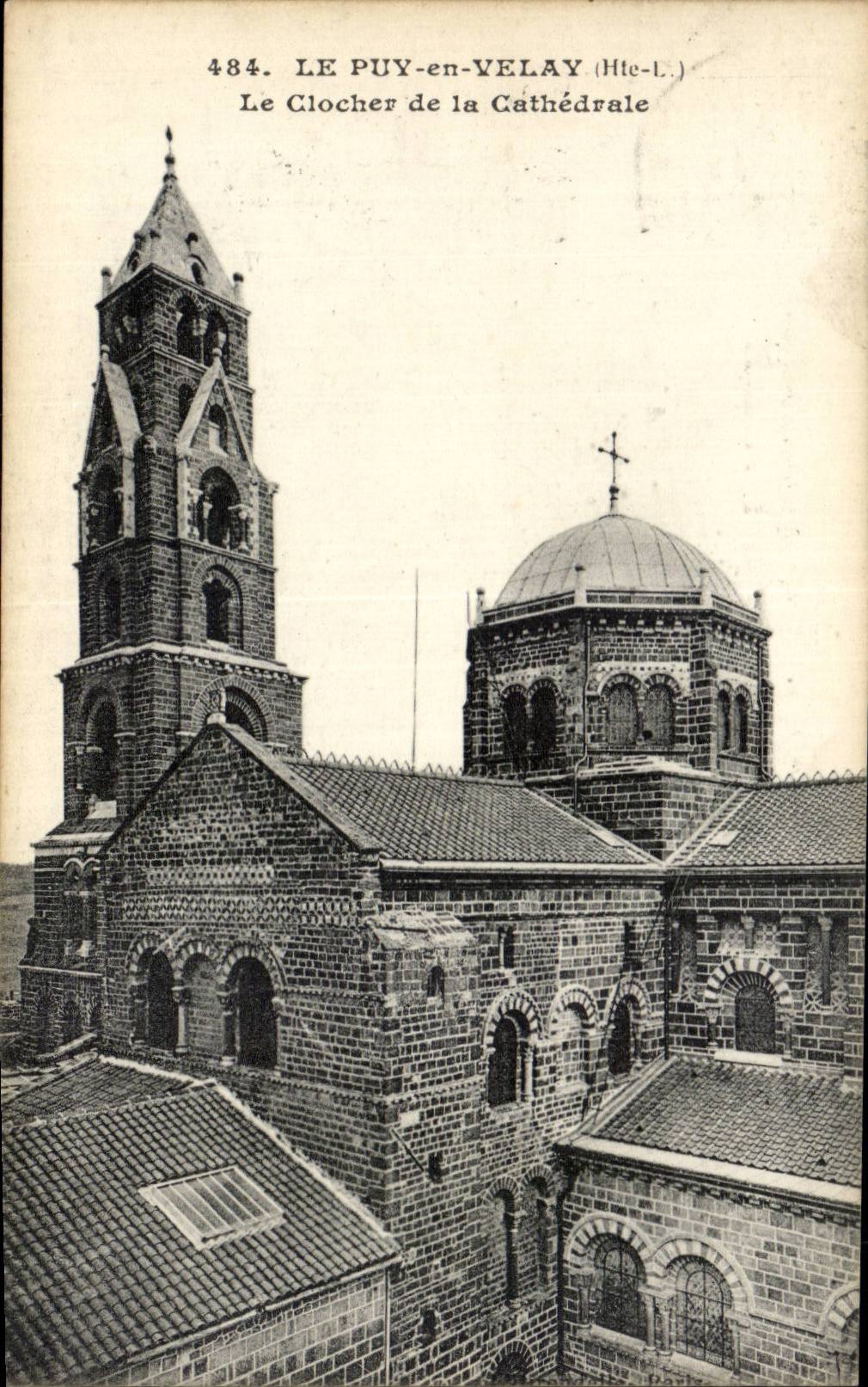 CPA Le Puy en Velay le clocher de la cathedrale