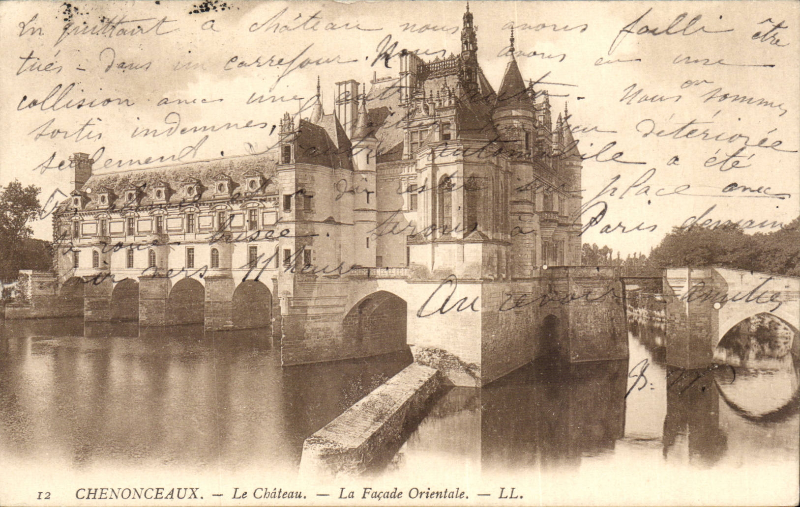 Chenonceaux CPA Le chateau 