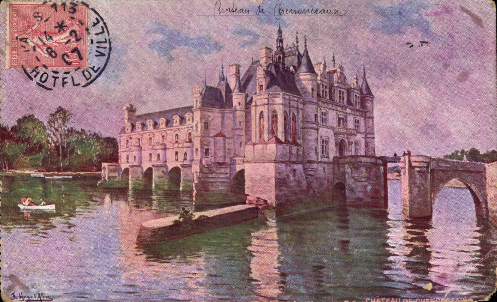 Chenonceaux CPA Le chateau 