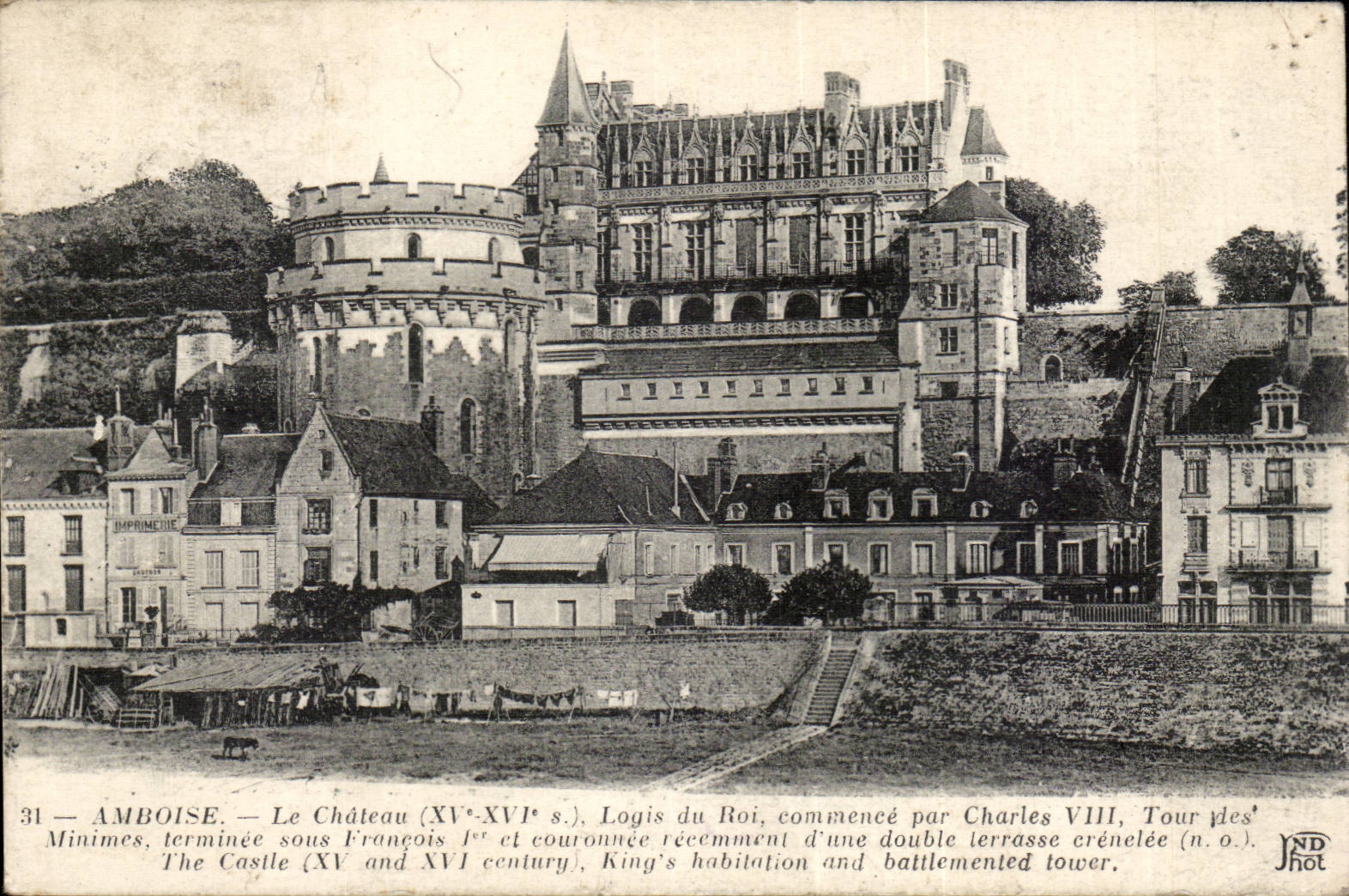 Amboise CPA Le chateau 