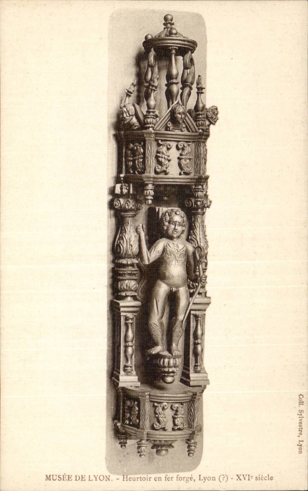 CPA Lyon Museum of Lyon Souvenir out of wrought iron