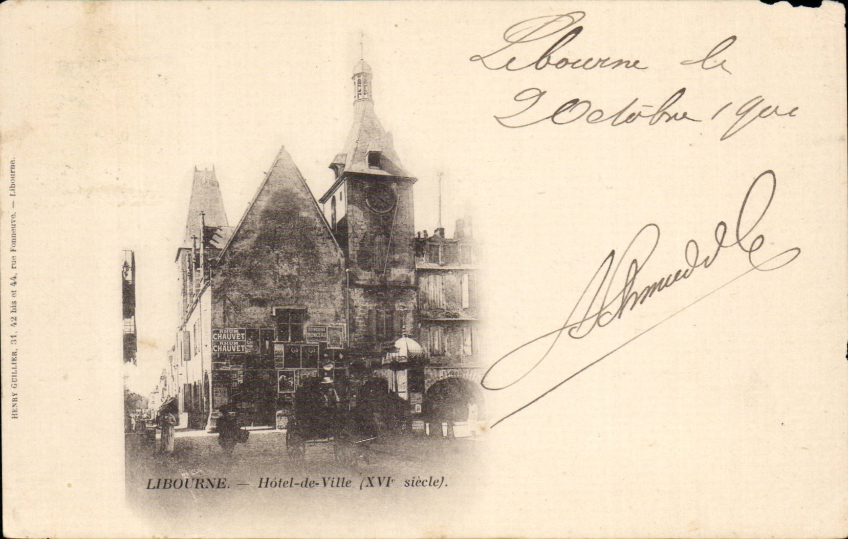 CPA Libourne Rathaus