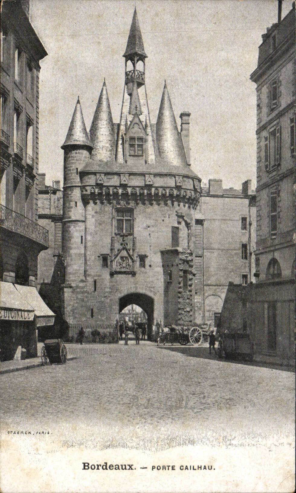 CPA Bordeaux Cailhau Gate