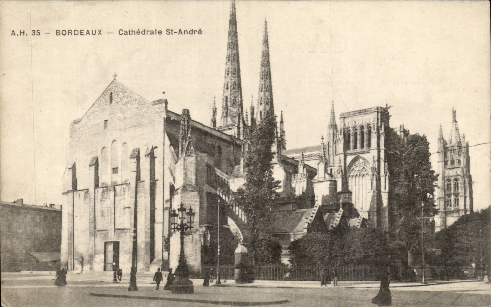 CPA Bordeaux Cathedral St Andre