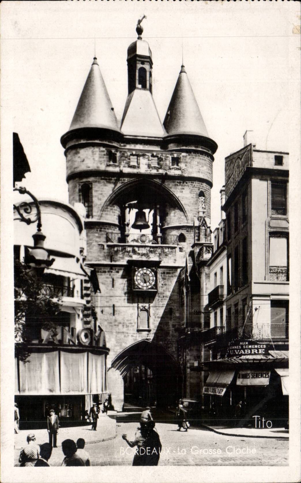 CPA Bordeaux the large bell