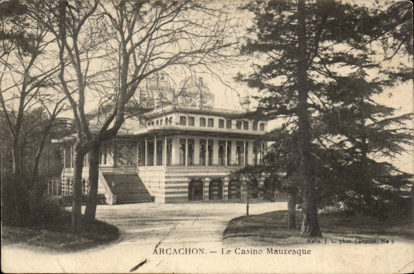 CPA Arcachon le casino mauresque