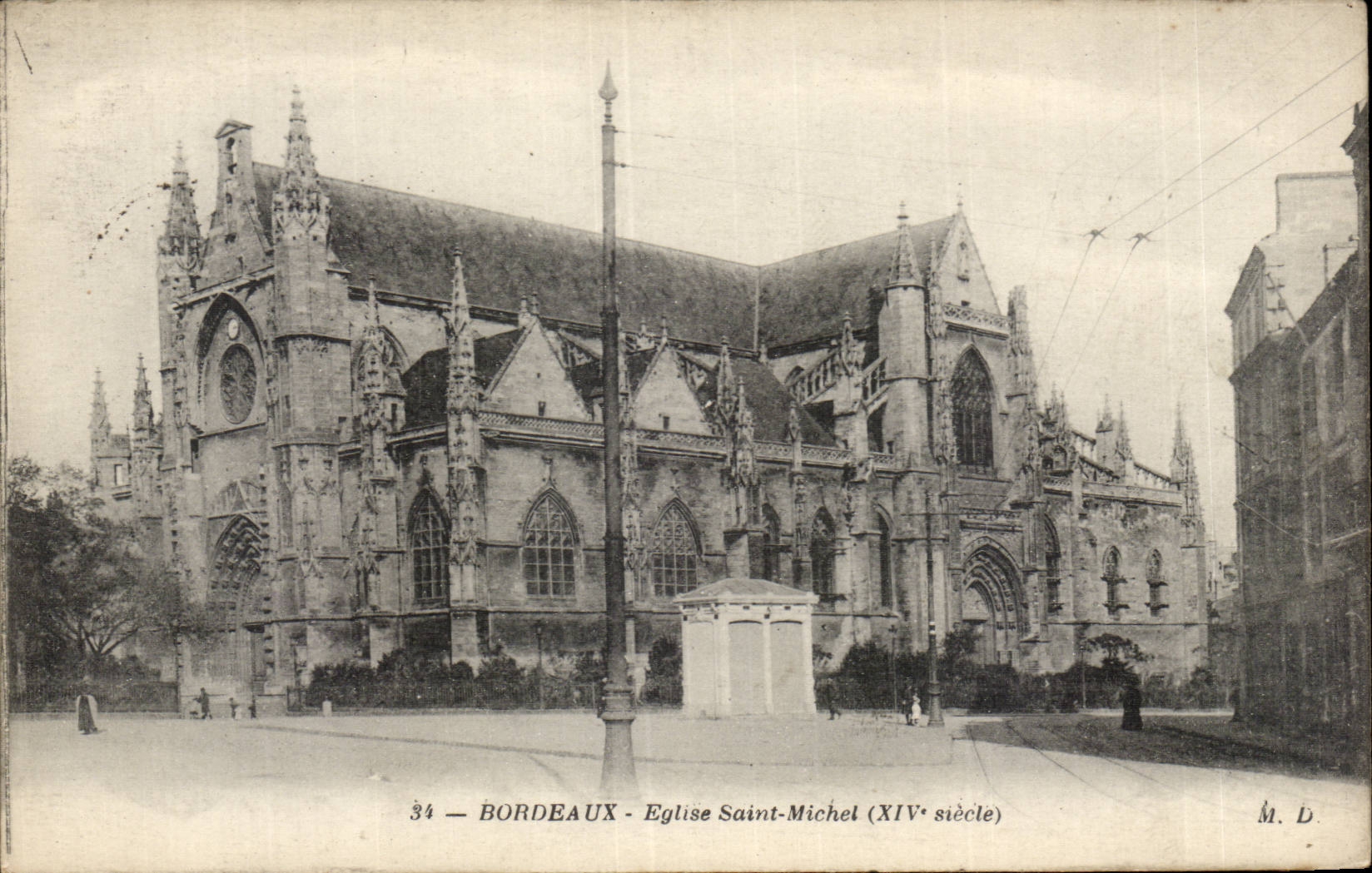 Bordeaux CPA Church Saint Michel