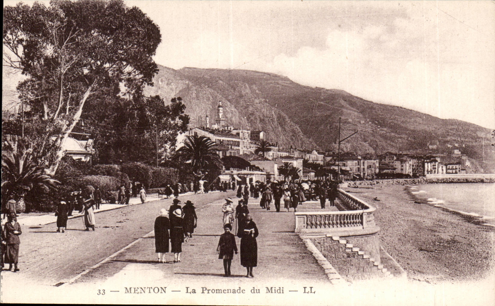 CPA Menton the walk of the South