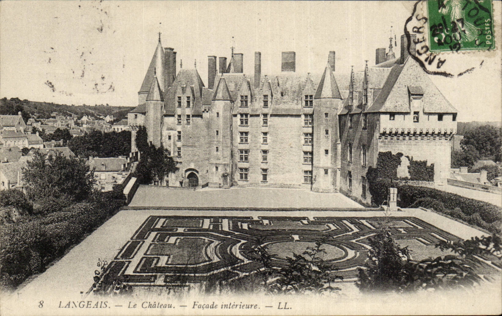 CPA Langeais Chateau
