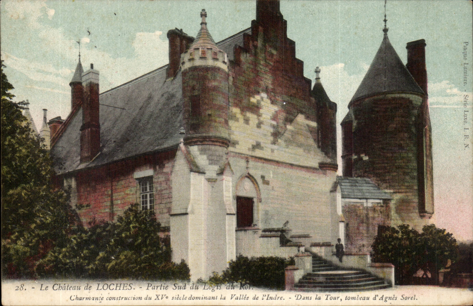 Loaches CPA southern Castle Left the home of the king