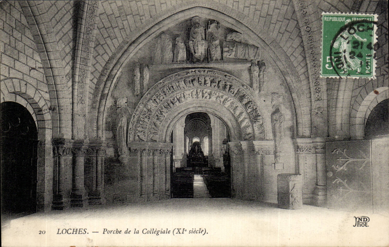 Loaches CPA Porch of the collegial one