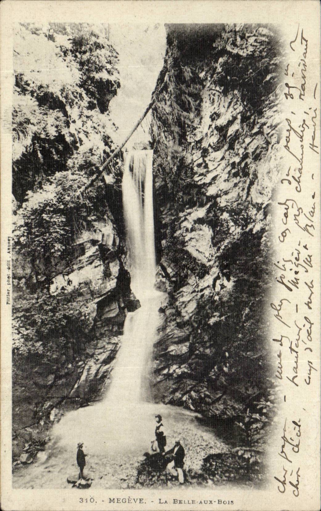 CPA Megeve La belle aux bois