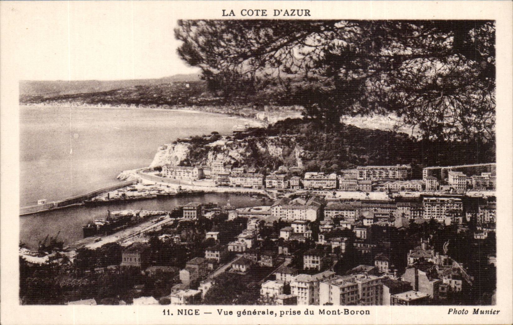 CPA Nice View taken of the Mount Blanc