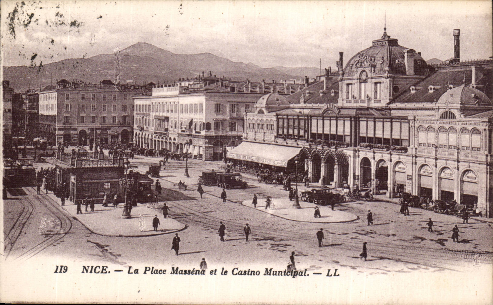 CPA Nice the Massena place and the municipal casino