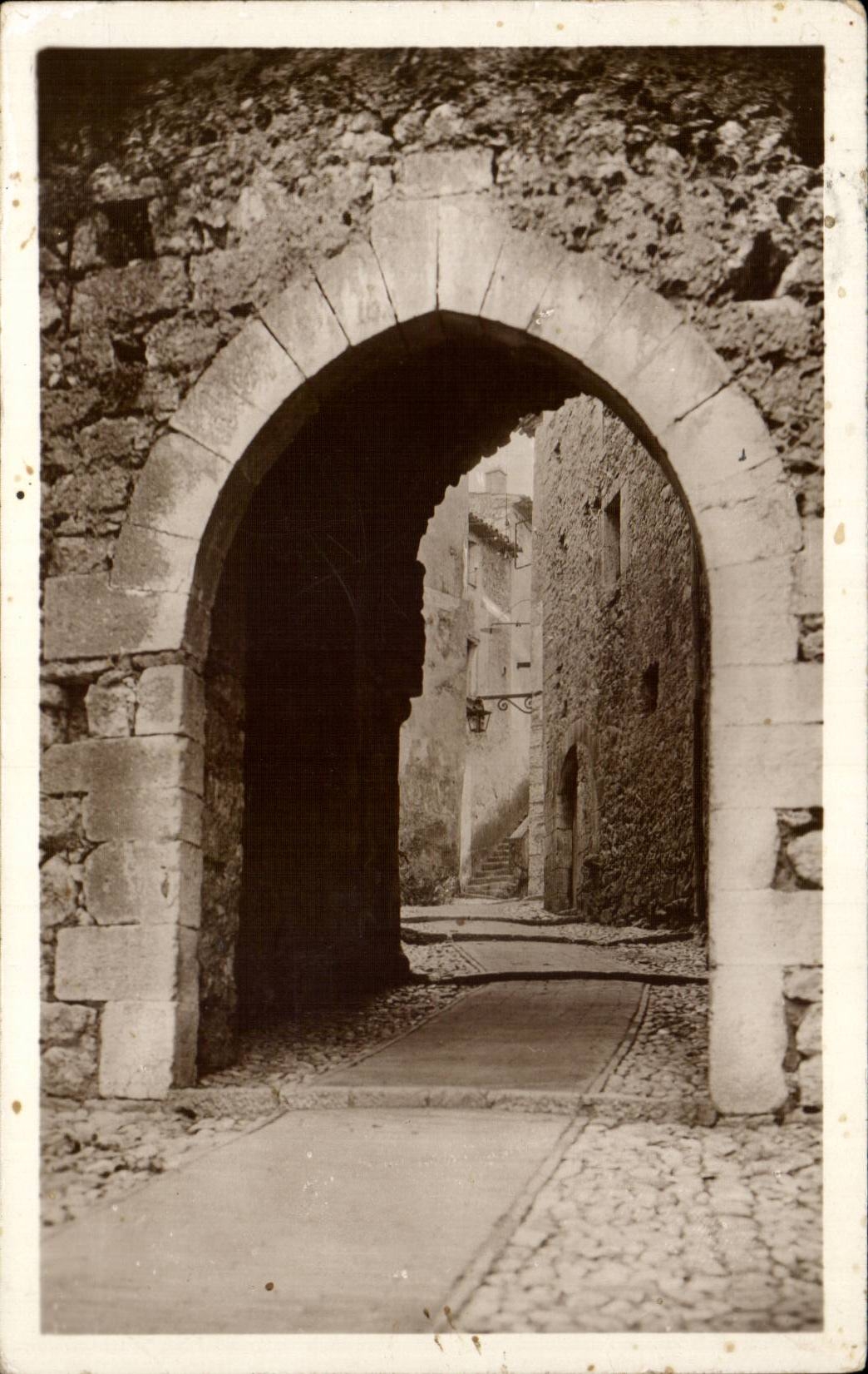 CPA La Turbie gate of the east