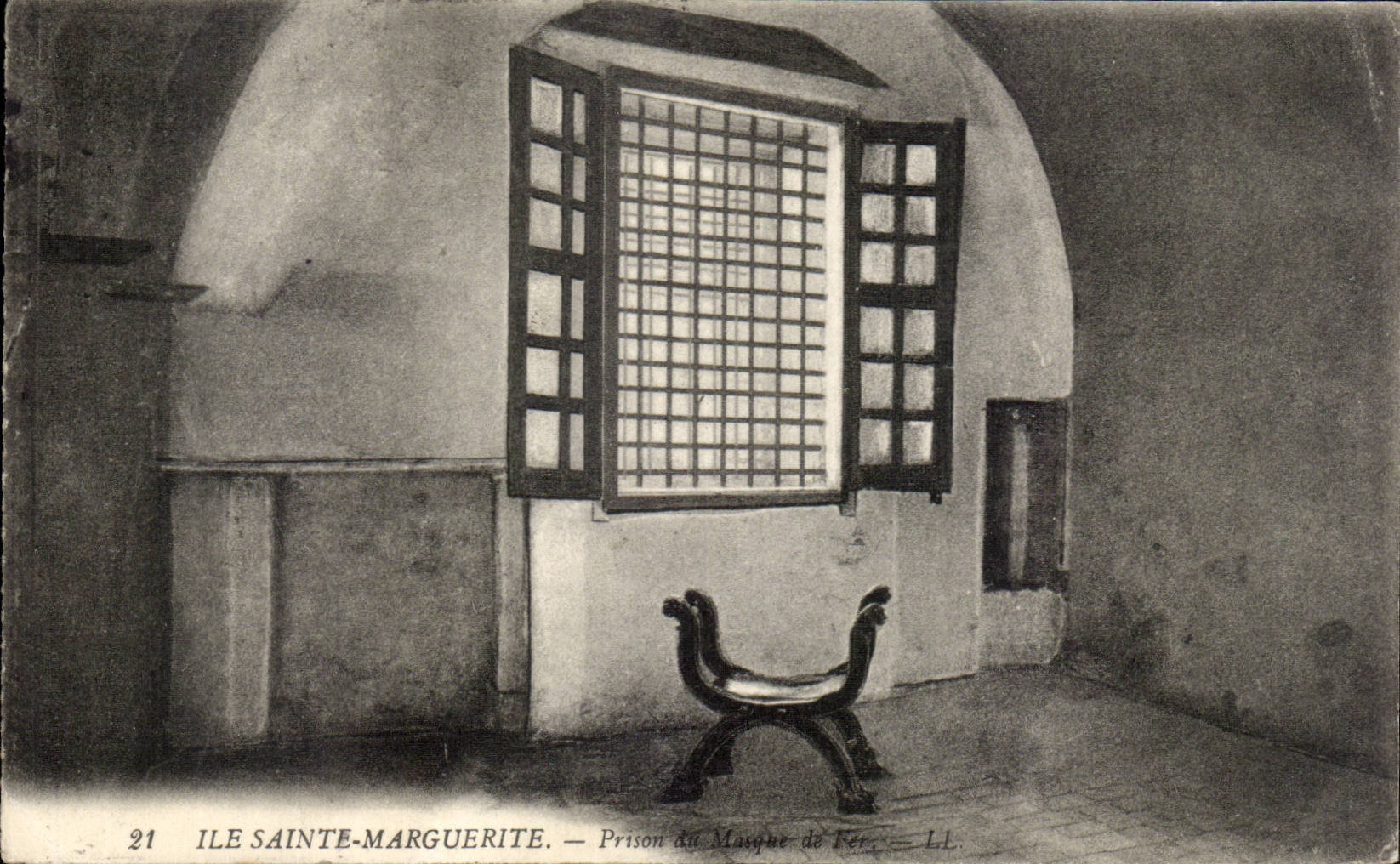 Gefangnis Ganseblumchen der CPA Insel Sainte der Eisenschablone