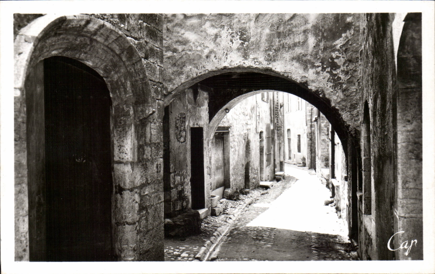 CPA Saint Paul de Vence Vieille tragt