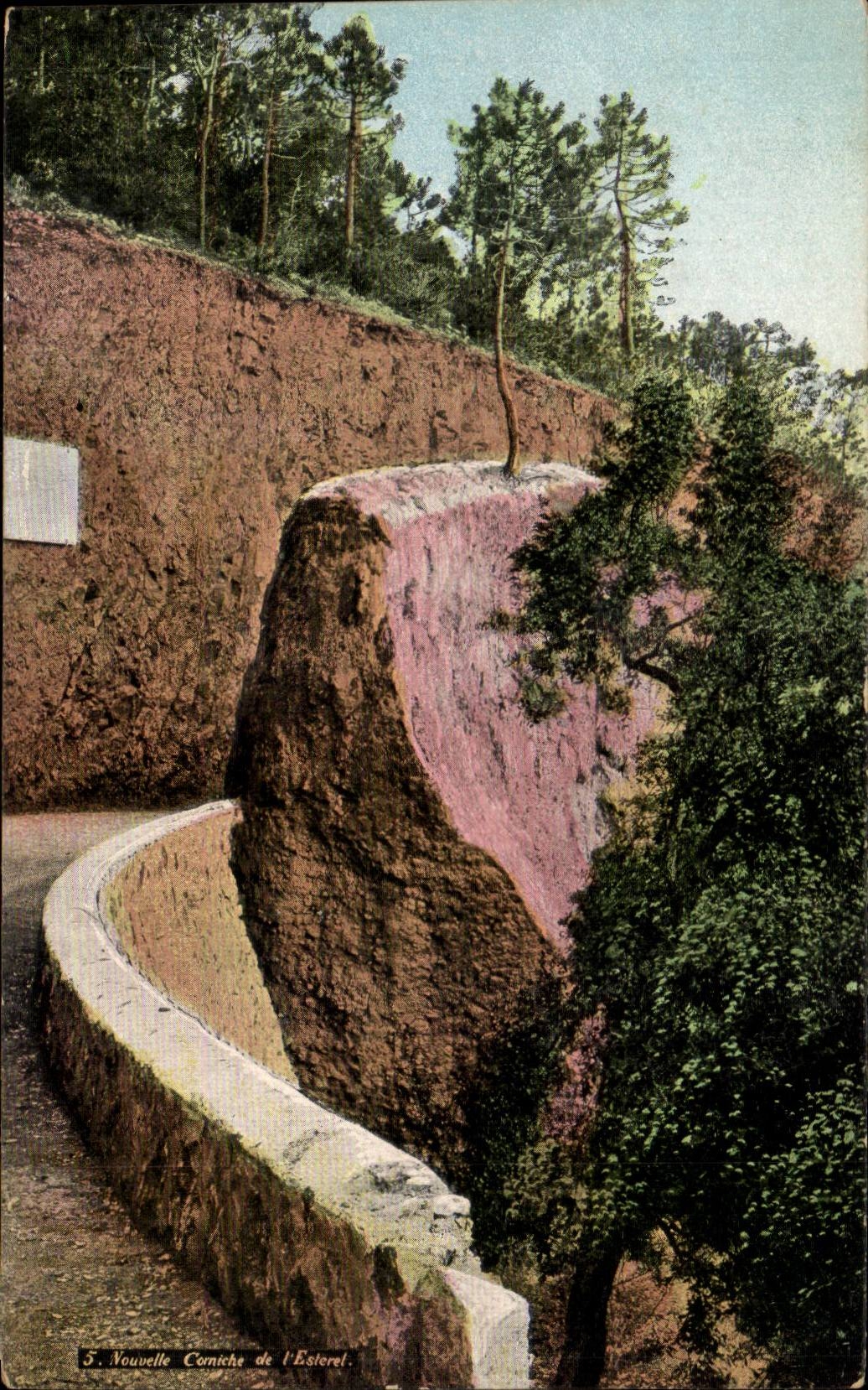 CPA neues Gesims von Esterel