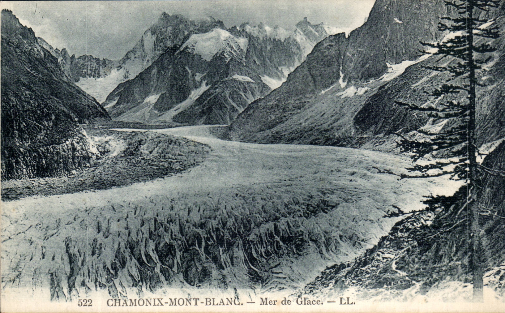 CPA Chamonix Mont Blanc Mer de glace
