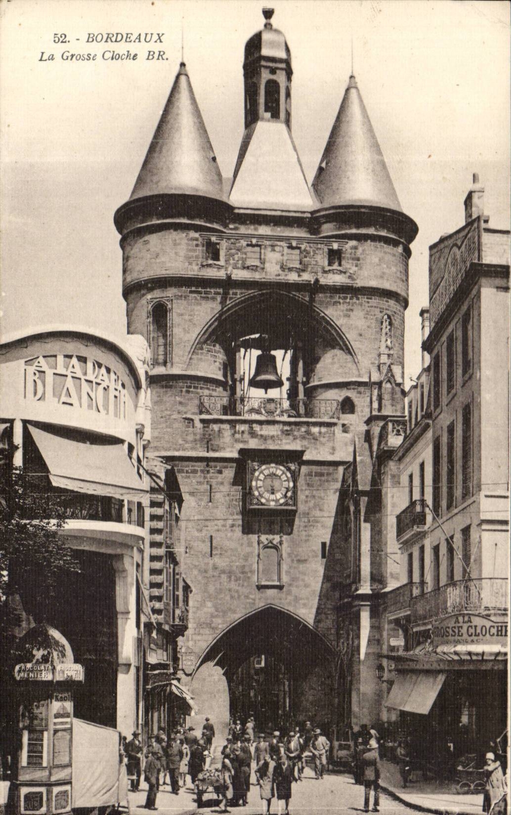 CPA Bordeaux the large bell