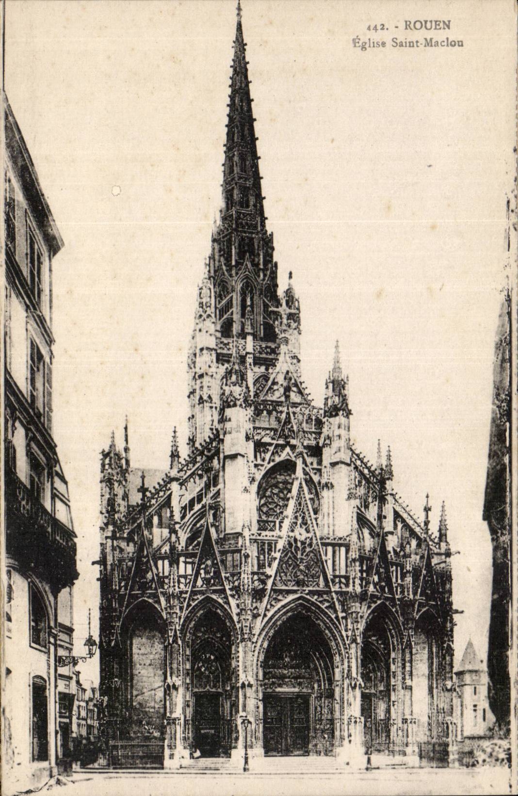 CPA Rouen Church Saint Maclou