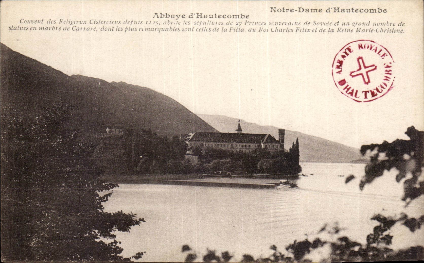CPA Abbey of Hautecombe Notre Dame