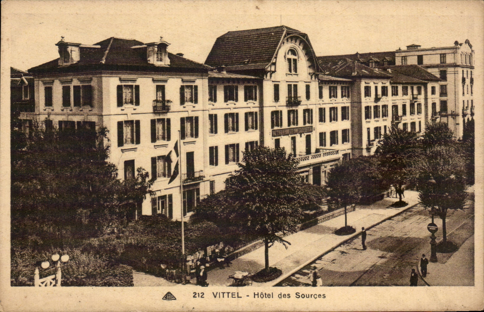 CPA Vittel Hotel of the sources