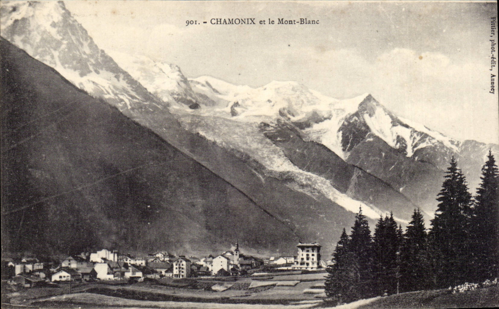 CPA Chamonix et le Mont Blanc