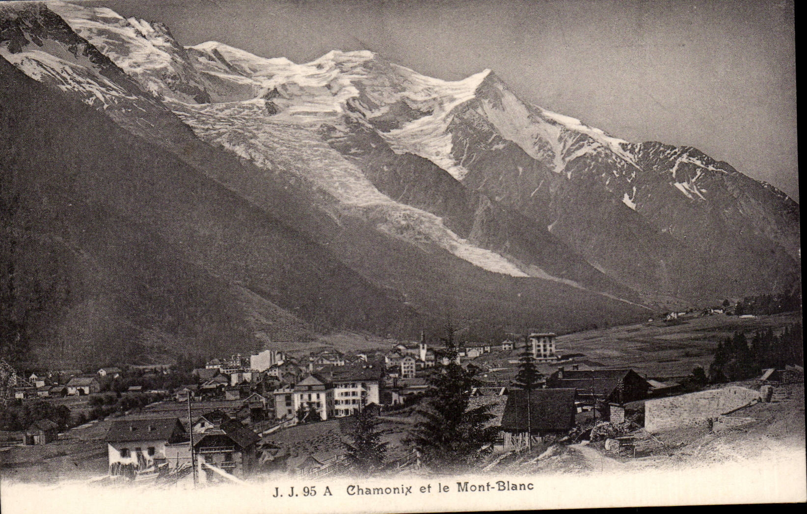 CPA Chamonix et le Mont Blanc