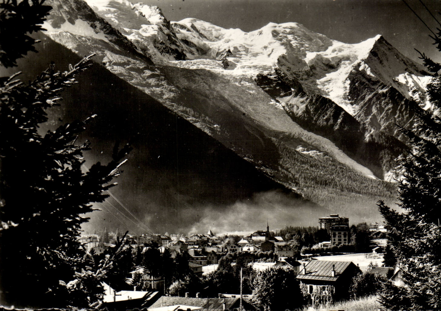 CPSM Chamonix et le Mont Blanc