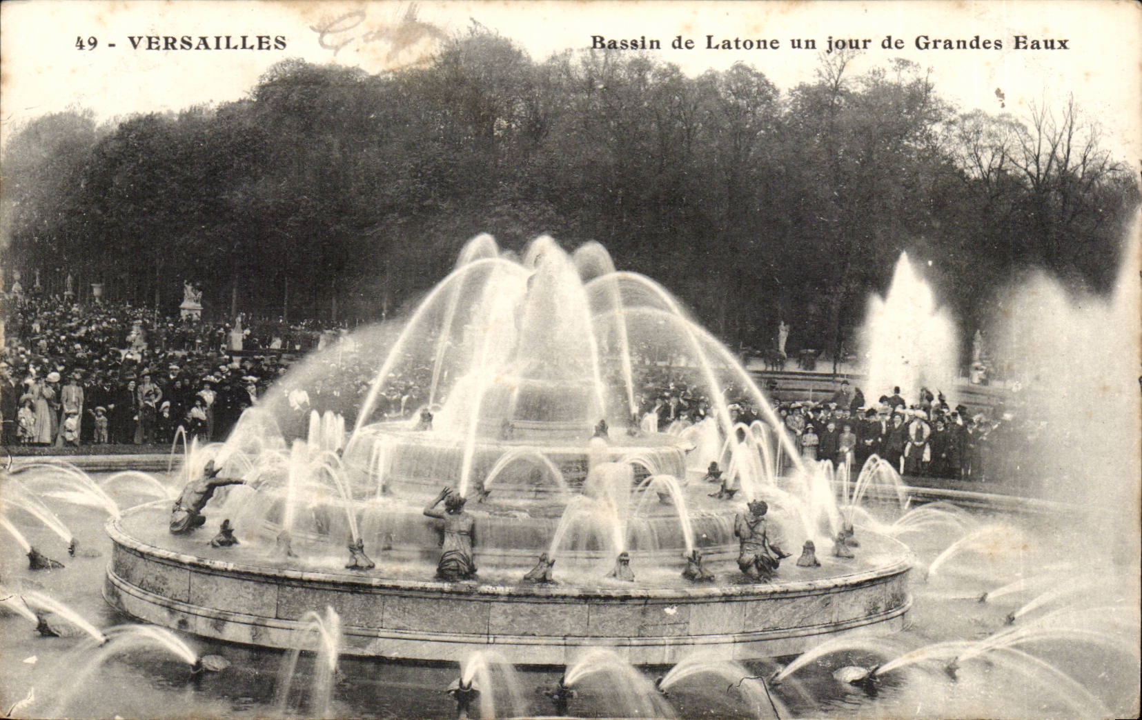 CPA Versailles Basin of Latone one day of large water