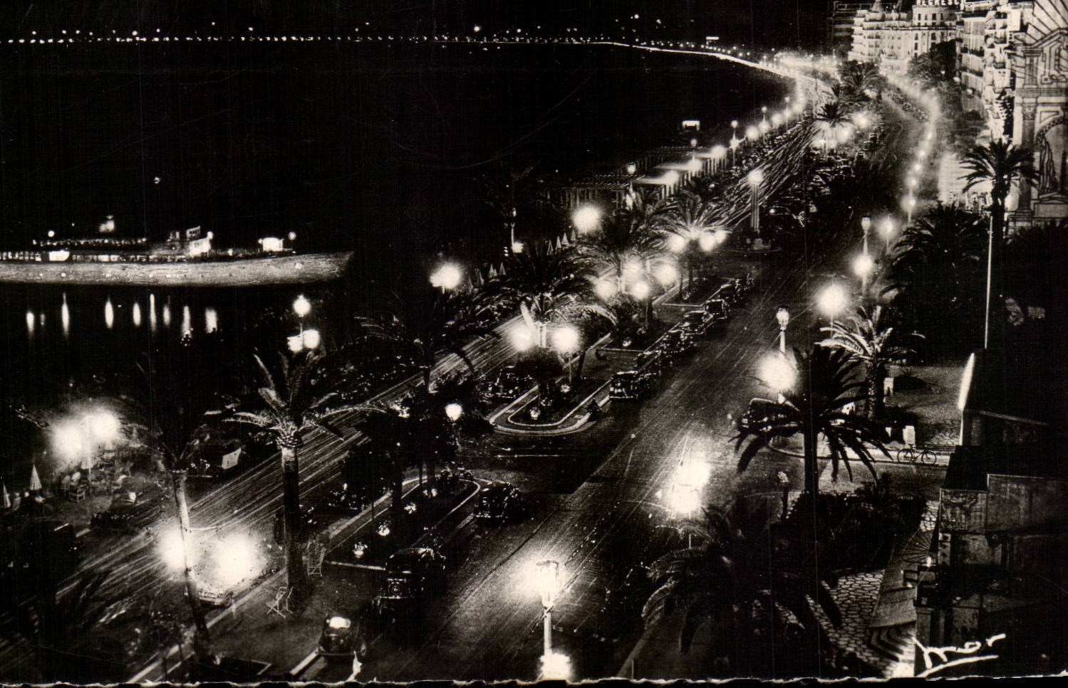 CPA Nice the walk of English the night