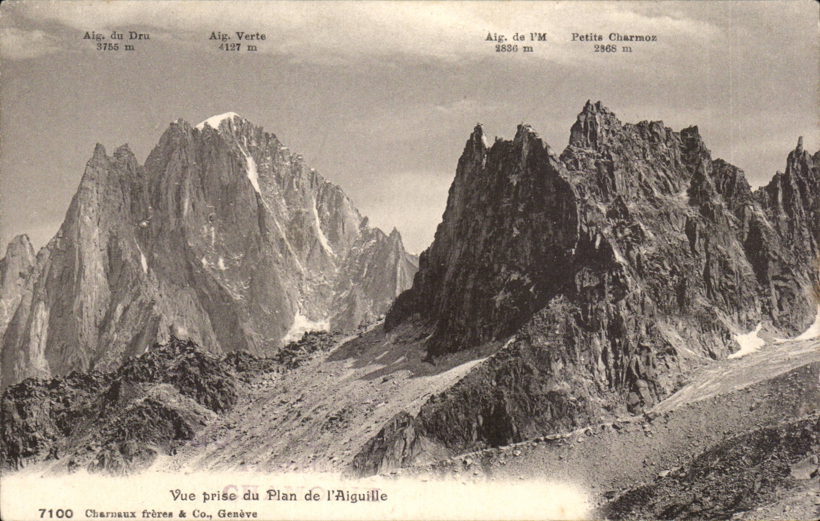 CPA Seen from of the plan of the needle