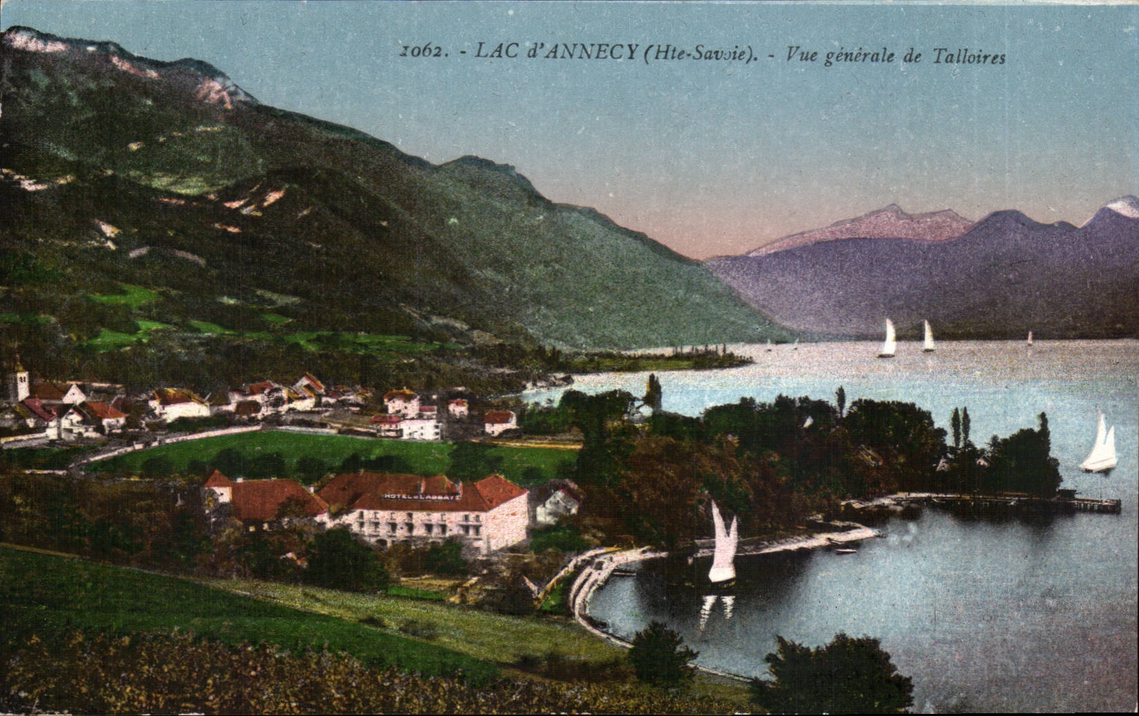 CPA Lake Annecy View of Talloires