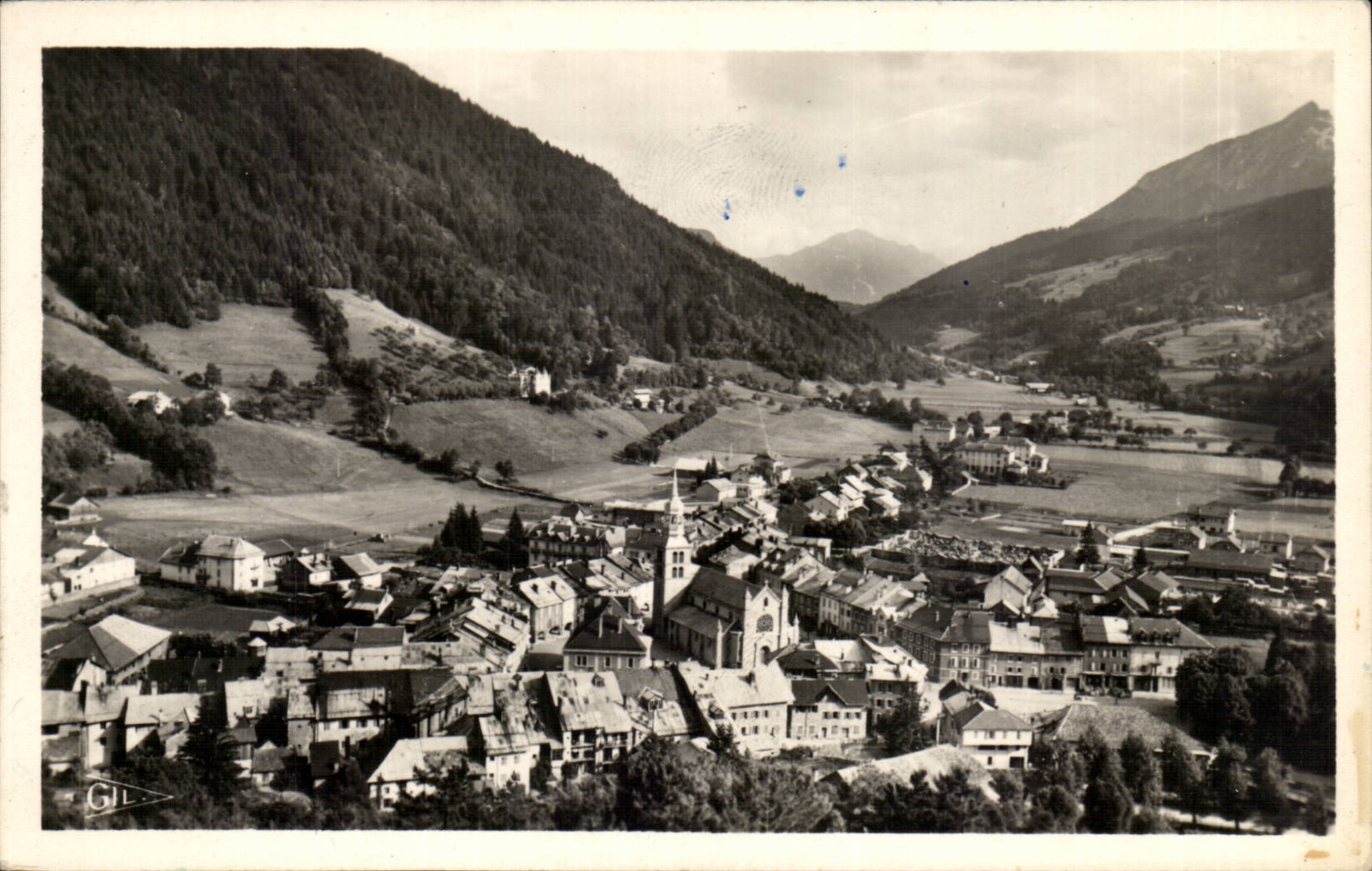 CPA Thones View and valley of Esseyrieux