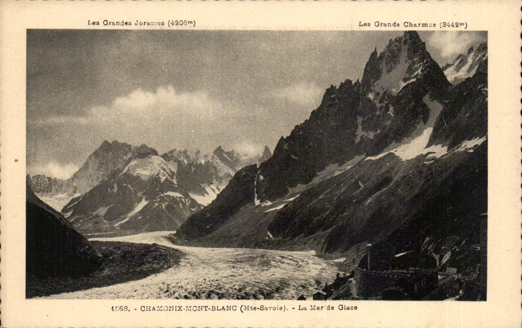 CPA Chamonix Mont Blanc La mer de glace