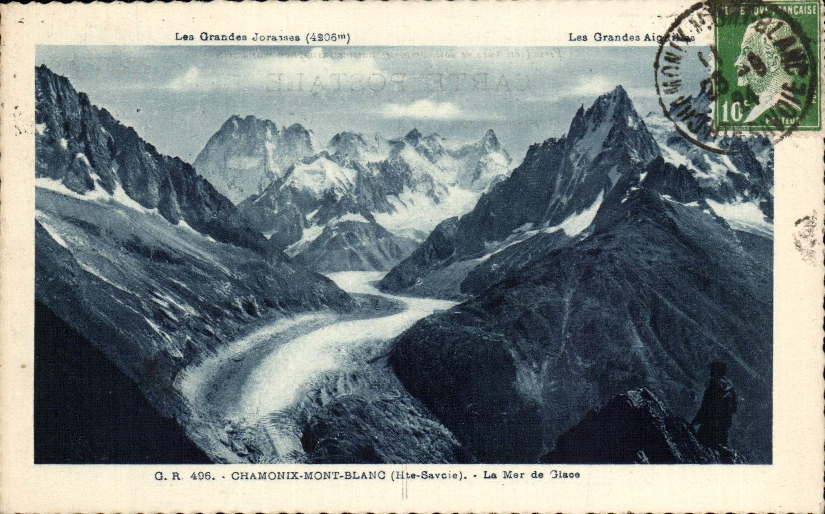 CPA Chamonix Mont Blanc La mer de glace